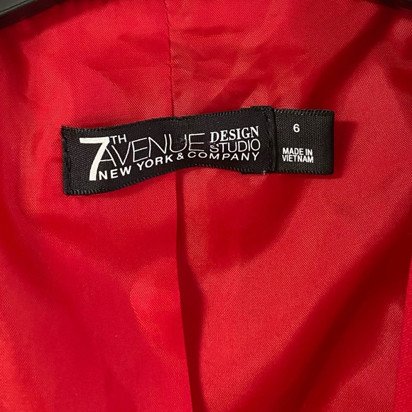 Women’s Red Blazer - Picture 6 of 9